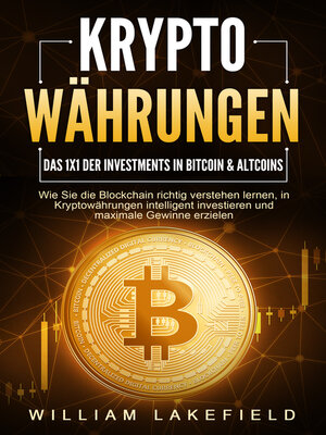 cover image of KRYPTOWÄHRUNGEN--Das 1x1 der Investments in Bitcoin & Altcoins